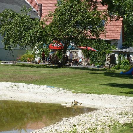 Pension Zum Hirsch Göda Esterno foto