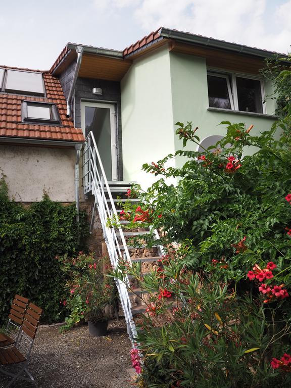 Pension Zum Hirsch Göda Esterno foto